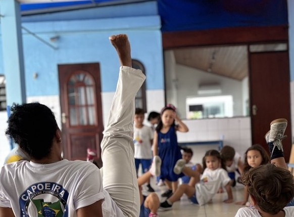 Aula de capoeira